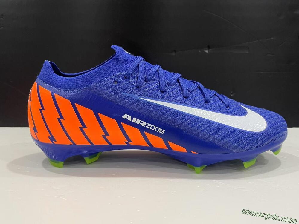 Nike Air Zoom Mercurial Vapor 16 Elite FG Low-Tops Football Boots - Blue/White/Orange