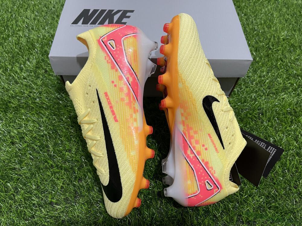 Nike Air Zoom Mercurial Vapor 16 Elite AG Low-Tops Football Boots - Yellow/Black/Orange