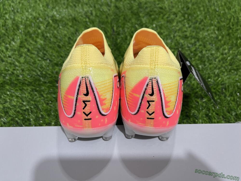 Nike Air Zoom Mercurial Vapor 16 Elite AG Low-Tops Football Boots - Yellow/Black/Orange