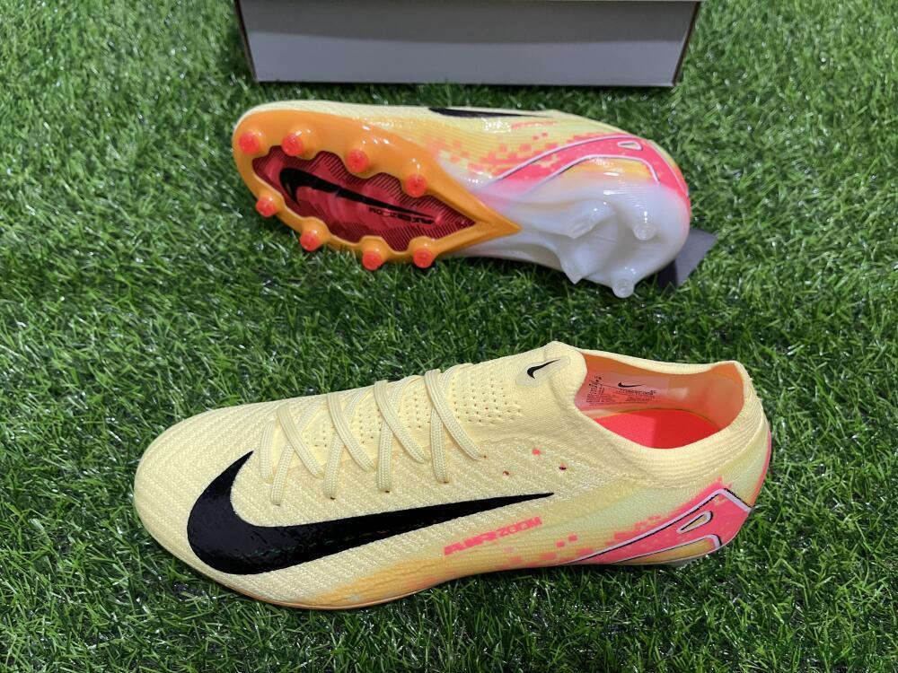 Nike Air Zoom Mercurial Vapor 16 Elite AG Low-Tops Football Boots - Yellow/Black/Orange