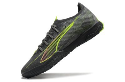 Puma Ultra Ultimate TF Low-Tops Football Shoes - Oliver Green/Yellow