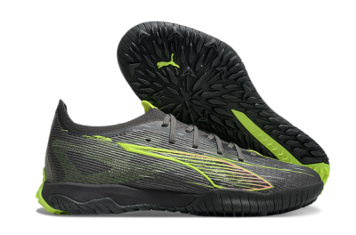 Puma Ultra Ultimate TF Low-Tops Football Shoes - Oliver Green/Yellow