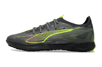Puma Ultra Ultimate TF Low-Tops Football Shoes - Oliver Green/Yellow