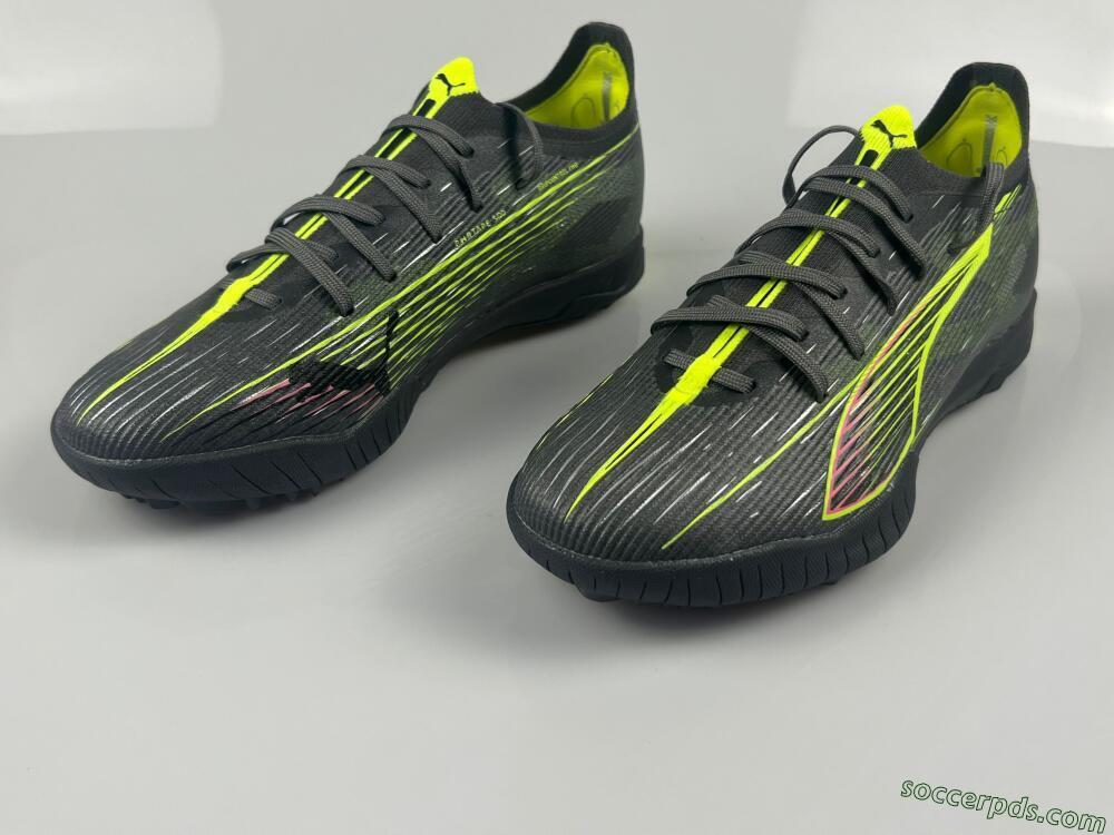 Puma Ultra Ultimate TF Low-Tops Football Shoes - Oliver Green/Yellow