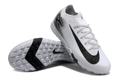 Nike Air Zoom Mercurial Vapor 16 Elite Low-Tops Football Boots - White/Black