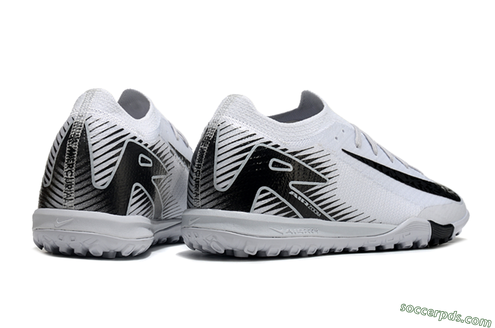 Nike Air Zoom Mercurial Vapor 16 Elite Low-Tops Football Boots - White/Black 6