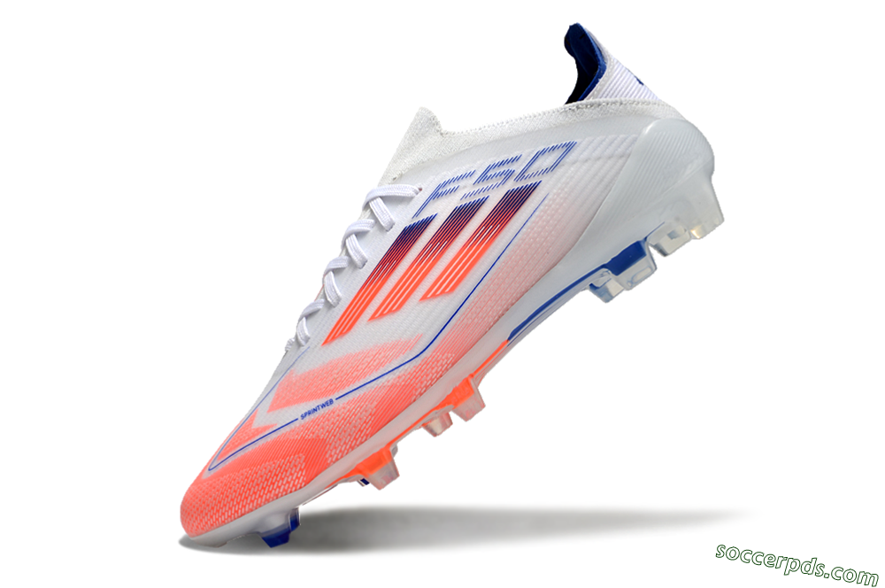 Adidas F50 Elite Low-Tops Football Boots - Pink/White/Blue 6