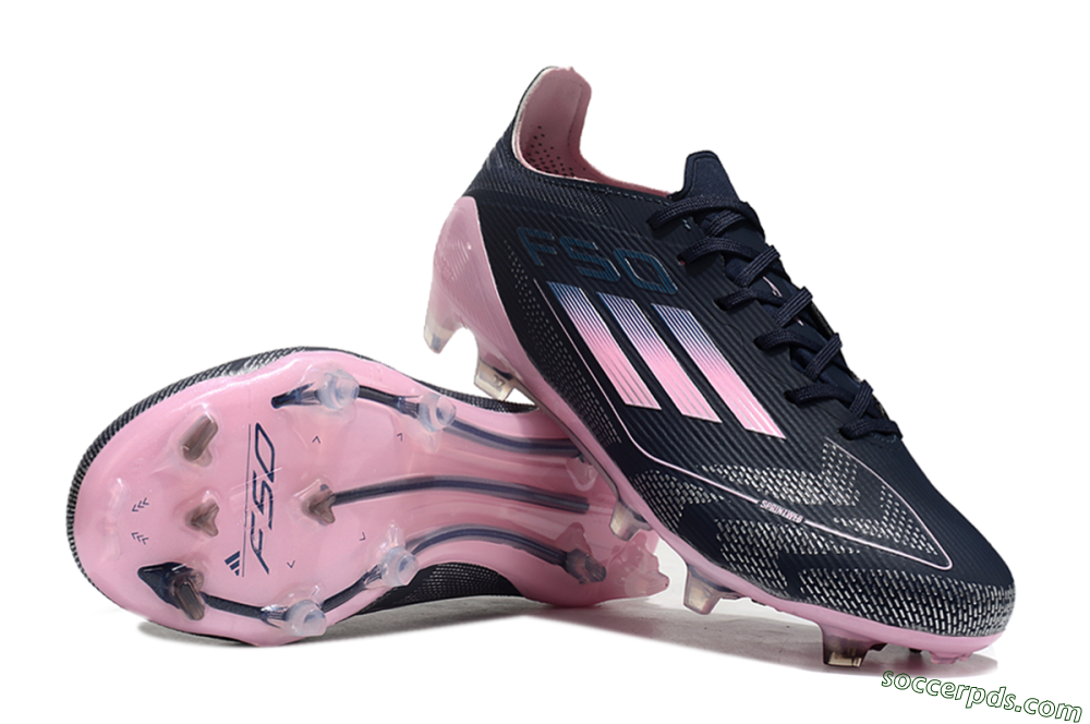 Adidas F50 Elite FG Low-Tops Football Boots - Blue/Pink 0