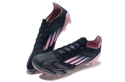Adidas F50 Elite FG Low-Tops Football Boots - Blue/Pink