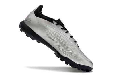 Adidas Predator 24 Elite TF Low-Tops Football Shoes - Silver/Blue/Pink