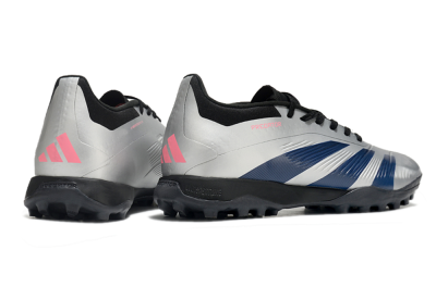 Adidas Predator 24 Elite TF Low-Tops Football Shoes - Silver/Blue/Pink