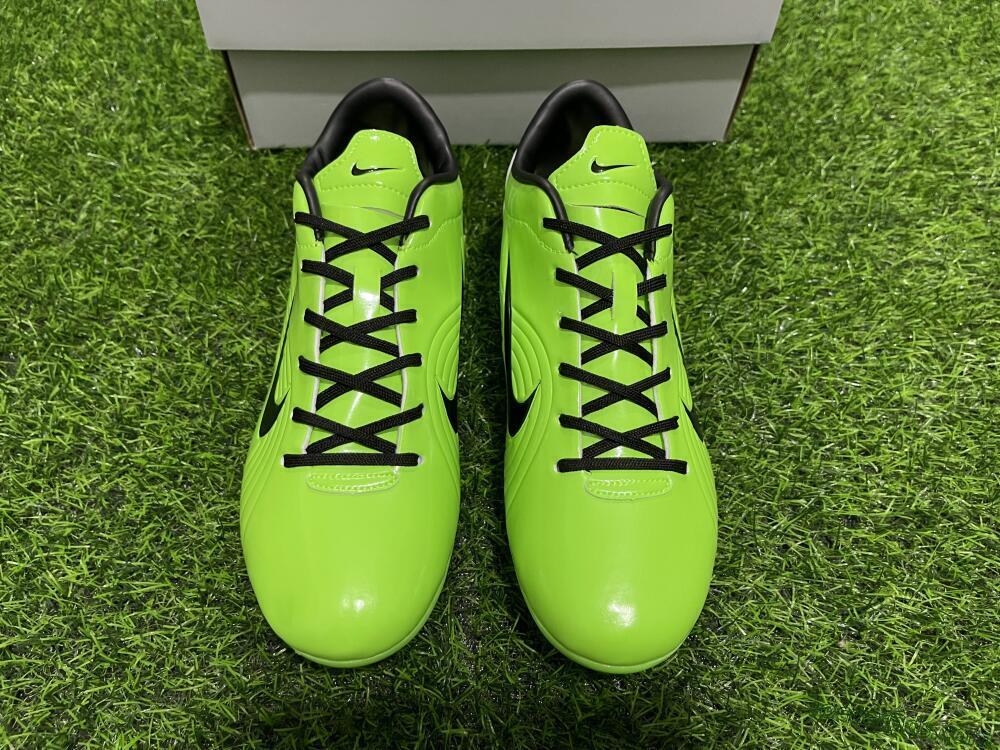 Ronaldo x Nike R9 Mercurial Vapor 3 FG Low-Tops Football Boots - Green/Black 2