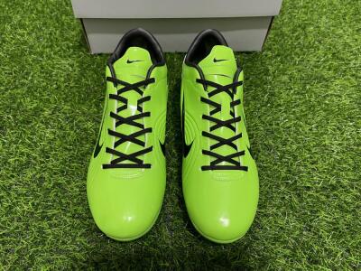 Ronaldo x Nike R9 Mercurial Vapor 3 FG Low-Tops Football Boots - Green/Black