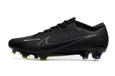 Nike Air Zoom Mercurial Vapor 15 Elite FG Low-Tops Football Boots - Black/White/Yellow