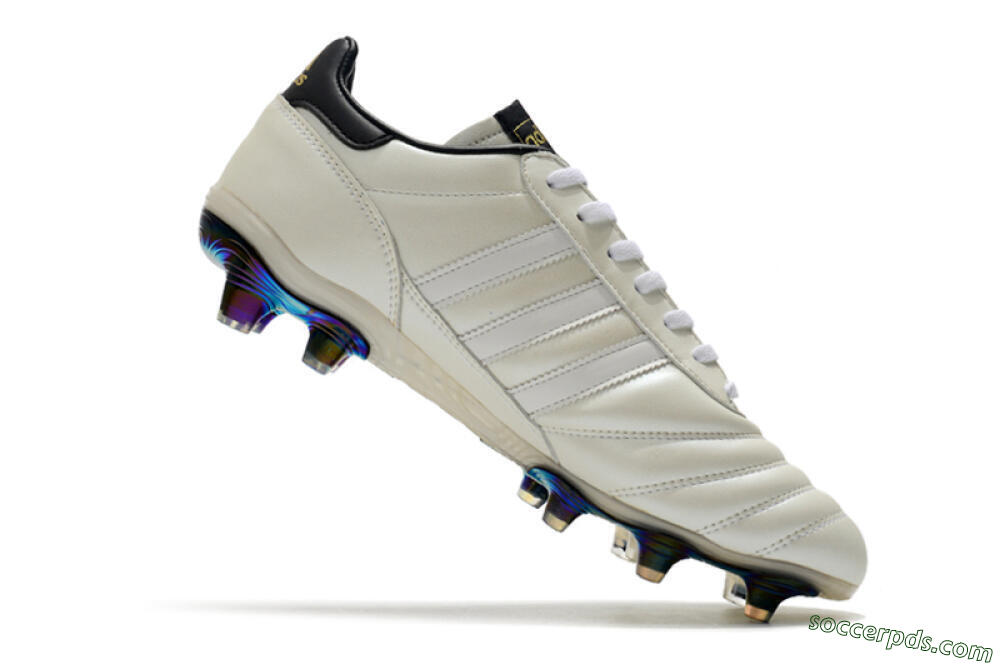 Adidas Copa Mundial 21 FG Low-Tops Football Boots - Beige/Black/White 2