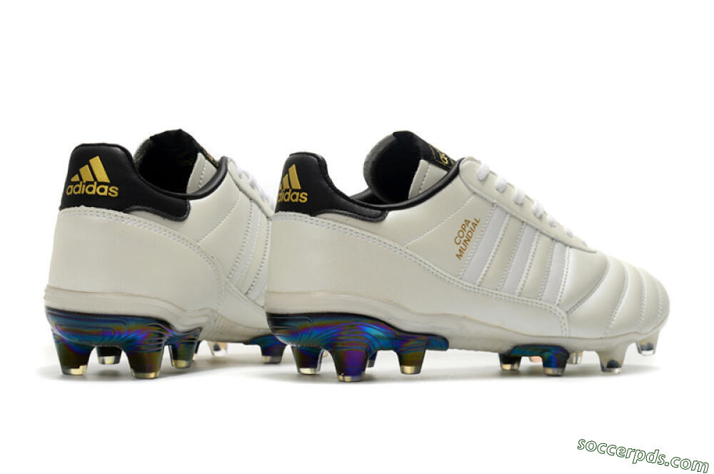 Adidas Copa Mundial 21 FG Low-Tops Football Boots - Beige/Black/White 6