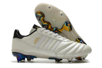 Adidas Copa Mundial 21 FG Low-Tops Football Boots - Beige/Black/White