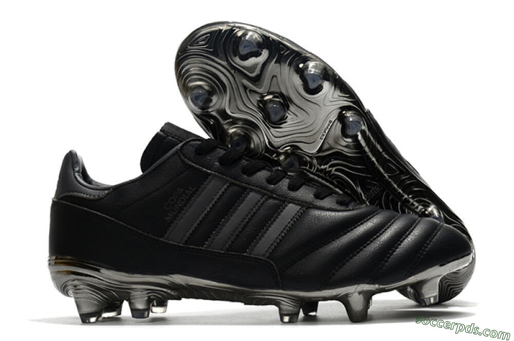 Adidas Copa Mundial 21 FG Low-Tops Football Boots - Black/Silver 1