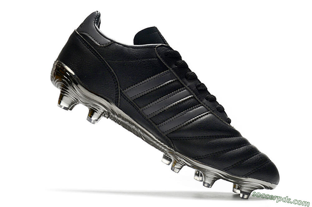 Adidas Copa Mundial 21 FG Low-Tops Football Boots - Black/Silver 4