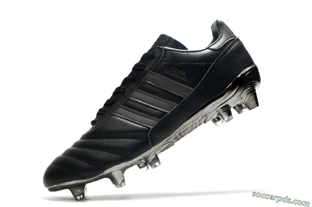 Adidas Copa Mundial 21 FG Low-Tops Football Boots - Black/Silver 5