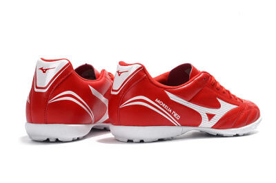 Mizuno Morelia Neo TF Low-Tops Football Shoes - Red/White