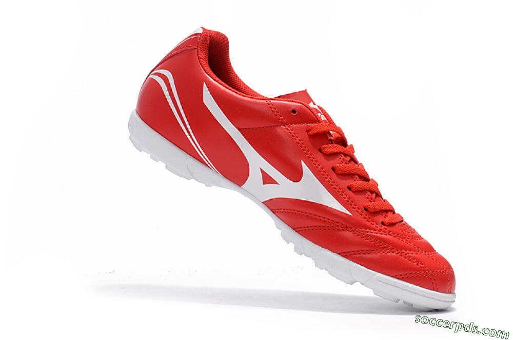 Mizuno Morelia Neo TF Low-Tops Football Shoes - Red/White 7