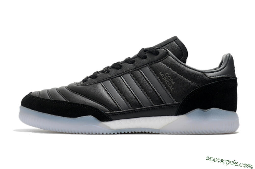 Adidas Copa Mundial IC Low-Tops Football Shoes - Black/White 2