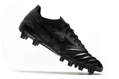 Mizuno Morelia Neo 3 FG Low-Tops Football Boots - Black/Black