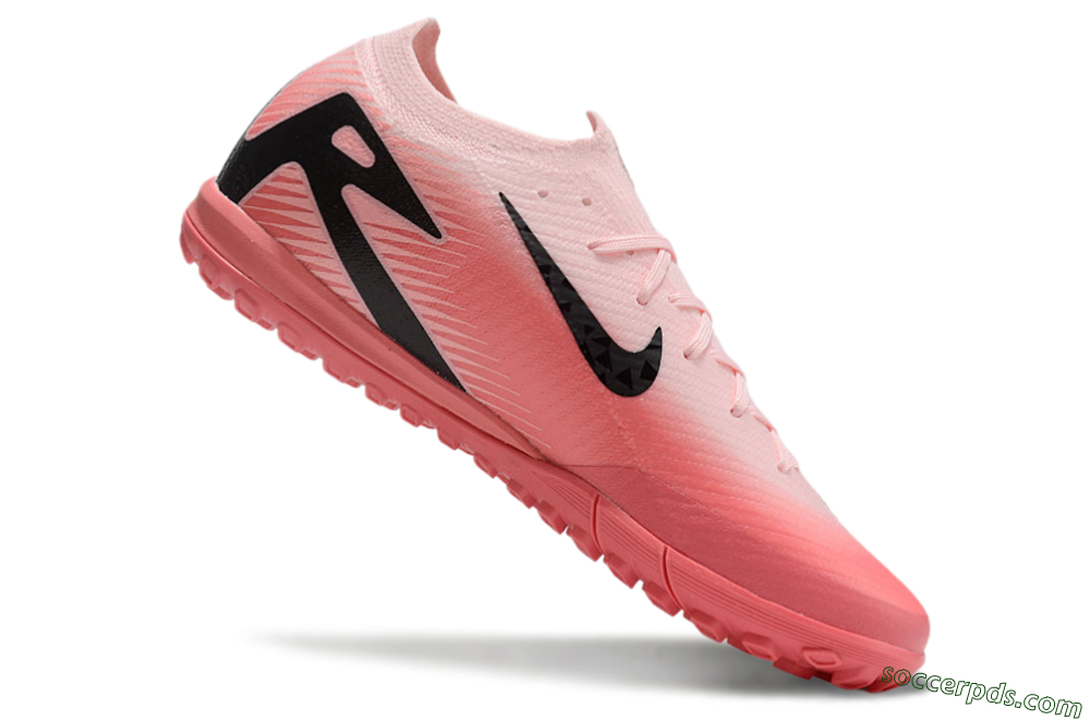 Nike Air Zoom Mercurial Vapor 16 Elite TF Low-Tops Football Shoes - Pink/Black 4