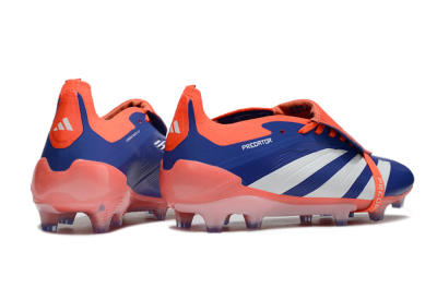 Adidas Predator Elite Foldover Tongue FG Low-Tops Football Boots - Blue/White/Orange