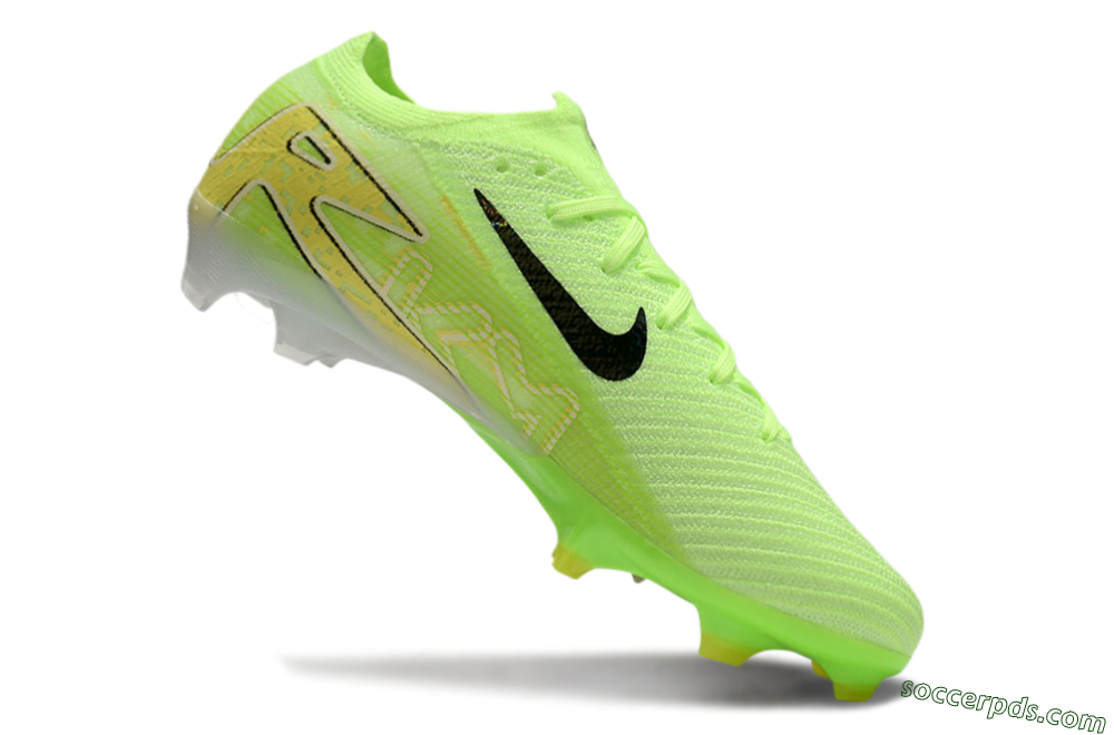 Nike Air Zoom Mercurial Vapor 16 Elite FG Low-Tops Football Boots - Green/Black/Yellow 4