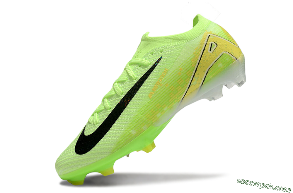 Nike Air Zoom Mercurial Vapor 16 Elite FG Low-Tops Football Boots - Green/Black/Yellow 5