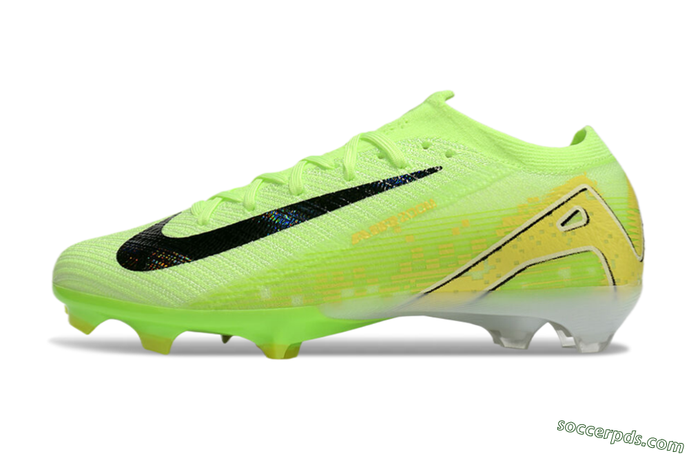 Nike Air Zoom Mercurial Vapor 16 Elite FG Low-Tops Football Boots - Green/Black/Yellow 2