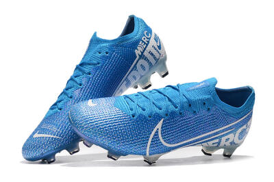 Nike Mercurial Vapor 13 Elite FG Low-Tops Football Boots - Blue/White
