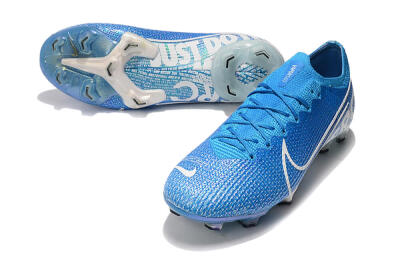 Nike Mercurial Vapor 13 Elite FG Low-Tops Football Boots - Blue/White