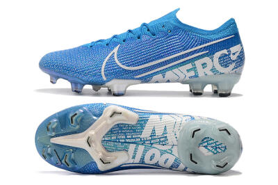 Nike Mercurial Vapor 13 Elite FG Low-Tops Football Boots - Blue/White