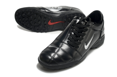 Nike Total 90 II TF Low-Tops Football Shoes - Black/White/Red