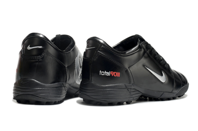 Nike Total 90 II TF Low-Tops Football Shoes - Black/White/Red