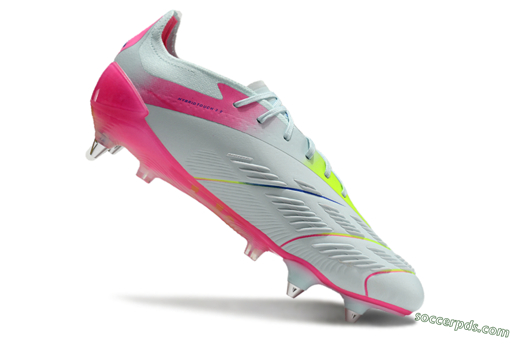 Adidas Predator Elite 24 SG Low-Tops Football Boots - Jade/Pink/Blue 4