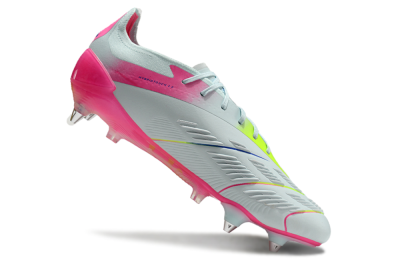 Adidas Predator Elite 24 SG Low-Tops Football Boots - Jade/Pink/Blue