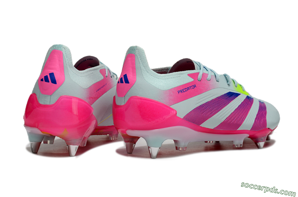 Adidas Predator Elite 24 SG Low-Tops Football Boots - Jade/Pink/Blue 6