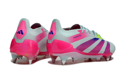 Adidas Predator Elite 24 SG Low-Tops Football Boots - Jade/Pink/Blue