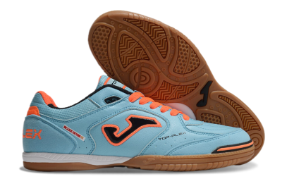 Joma Top Flex 920 IC Low-Tops Football Shoes - Blue/Orange/Black