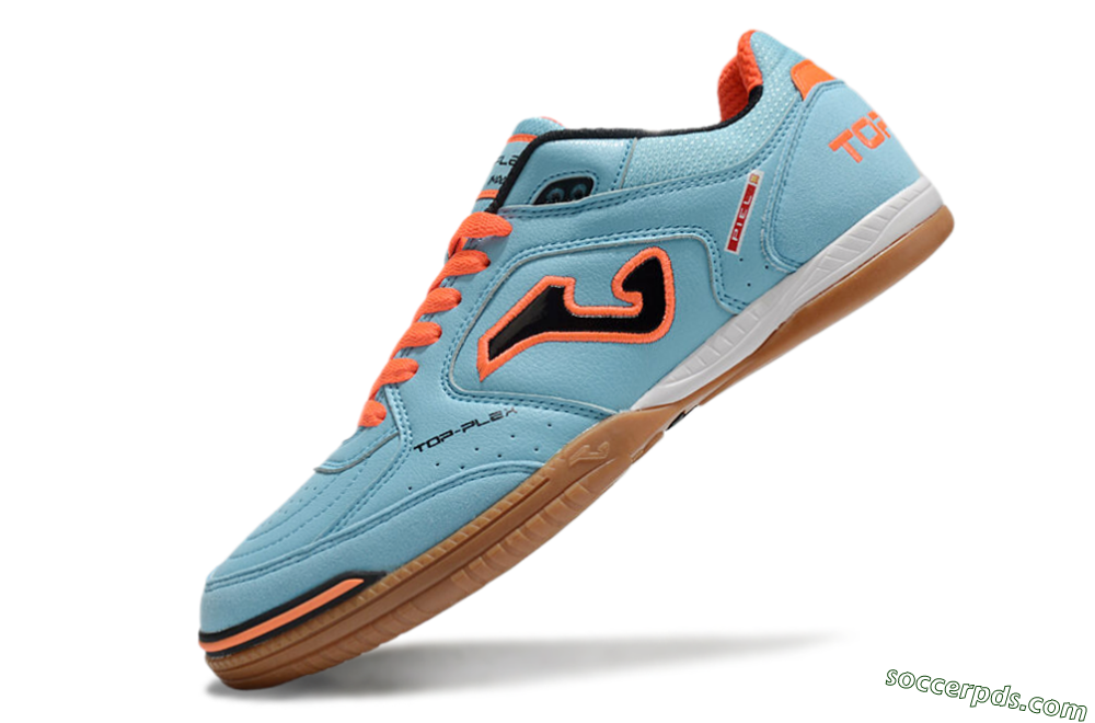 Joma Top Flex 920 IC Low-Tops Football Shoes - Blue/Orange/Black 5