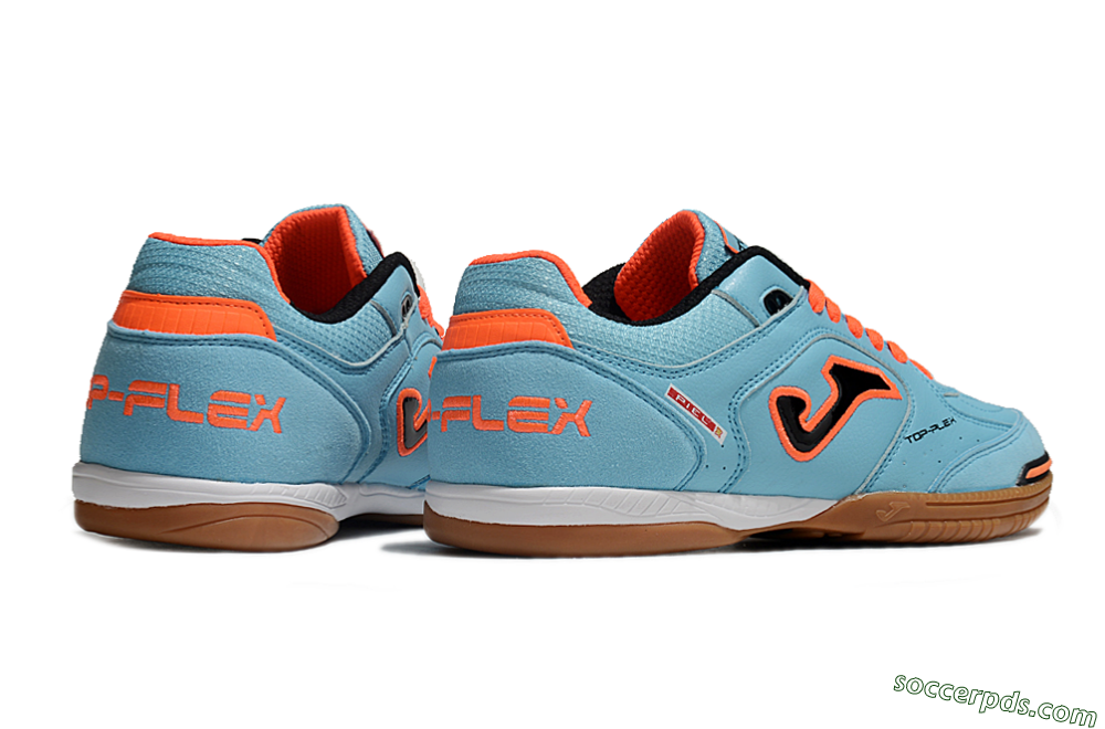 Joma Top Flex 920 IC Low-Tops Football Shoes - Blue/Orange/Black 6