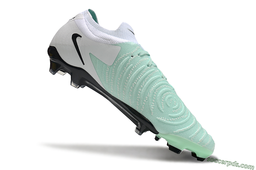 Nike Phantom Luna Elite FG Low-Tops Football Boots - Green/White/Black 4