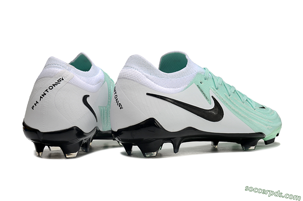 Nike Phantom Luna Elite FG Low-Tops Football Boots - Green/White/Black 6