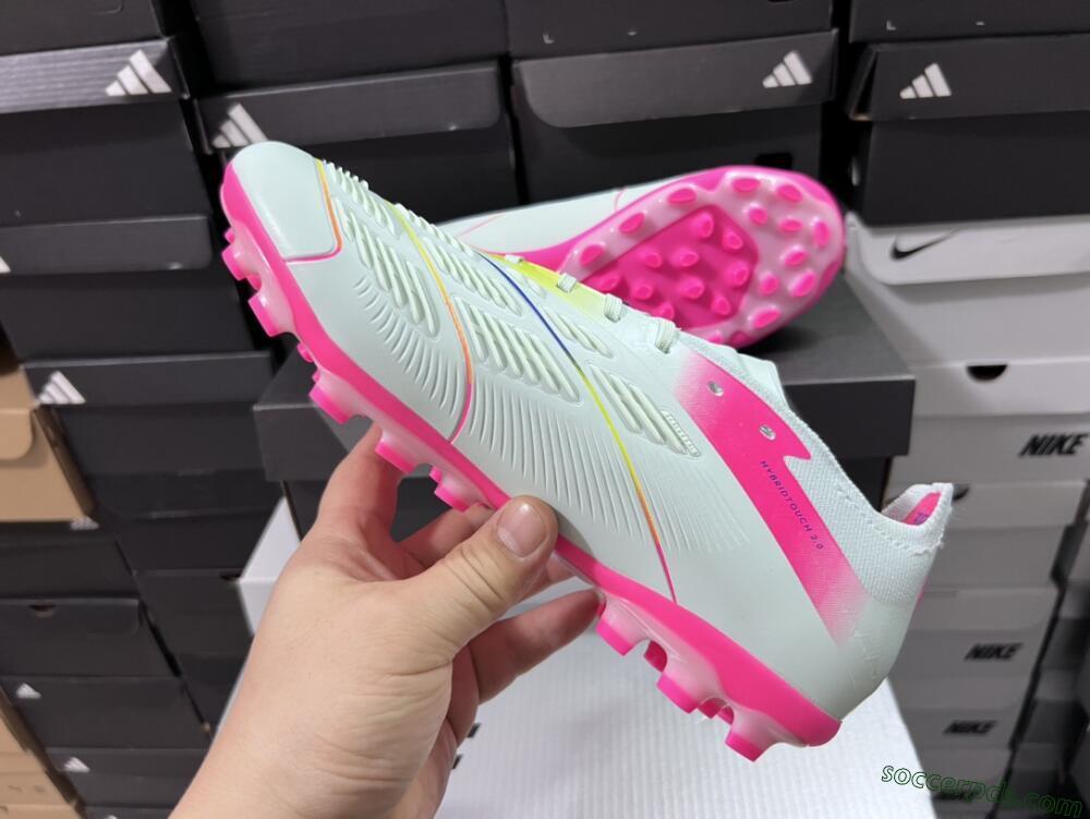 Adidas Predator Elite 24 MG Low-Tops Football Boots - Jade/Purple/Pink