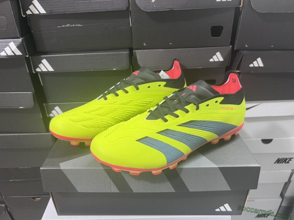 Adidas Predator Elite 24 MG Low-Tops Football Boots - Yellow/Black/Red
