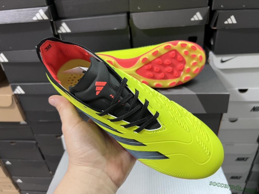 Adidas Predator Elite 24 MG Low-Tops Football Boots - Yellow/Black/Red